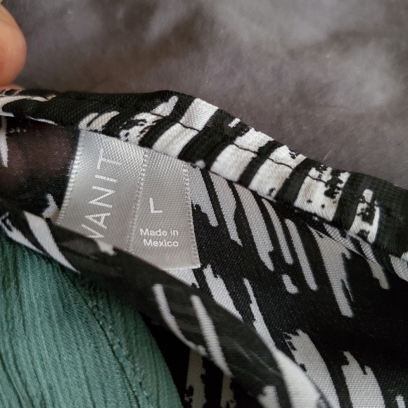 Dressy Tank Top W/Poncho Cover-up - Picture 5 of 7